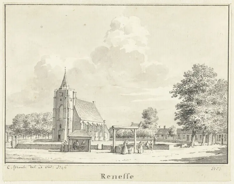 Gezicht op Renesse Wall Art by Cornelis Pronk - High-Resolution Digital Print