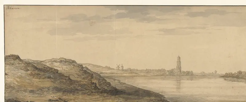 Gezicht op Rhenen Wall Art by Aelbert Cuyp - High-Resolution Digital Print
