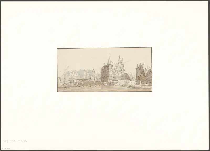 Gezicht op Rokin Wall Art by Unknown - High-Resolution Digital Print