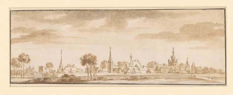 Gezicht op 's-Heerenberg Wall Art by Unknown - High-Resolution Digital Print