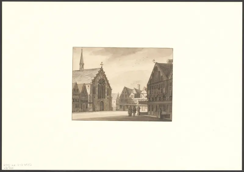Gezicht op Sint Jacobskapel Wall Art by Unknown - High-Resolution Digital Print