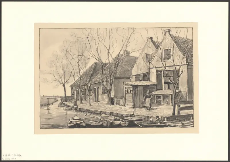 Gezicht op 't Eilandje Wall Art by Unknown - High-Resolution Digital Print
