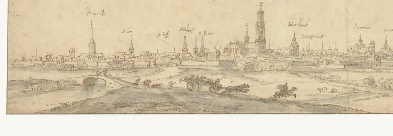 Gezicht op Utrecht Wall Art by Jan Peeters (I) - High-Resolution Digital Print