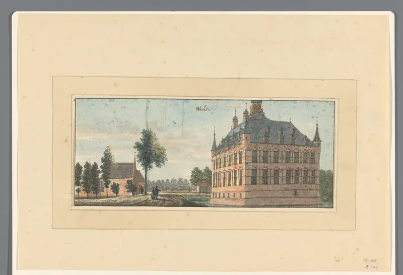 Gezicht op Wijchen Wall Art by anonymous - High-Resolution Digital Print
