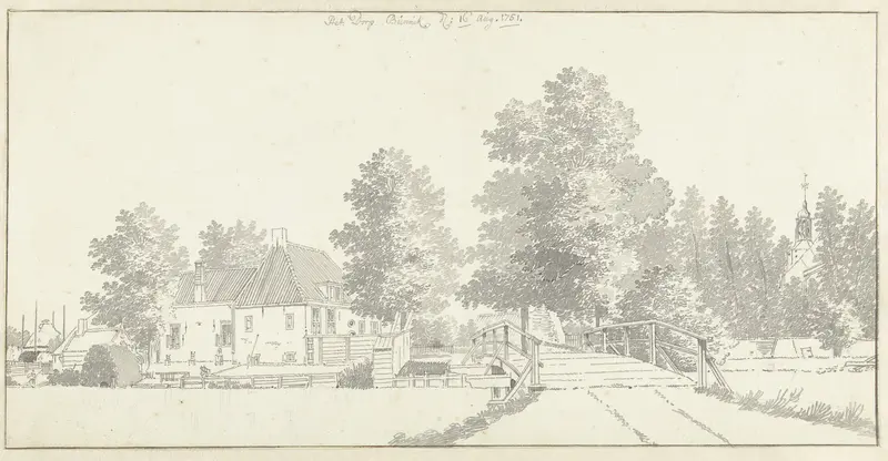Gezicht te Bunnik Wall Art by Jan de Beijer - High-Resolution Digital Print