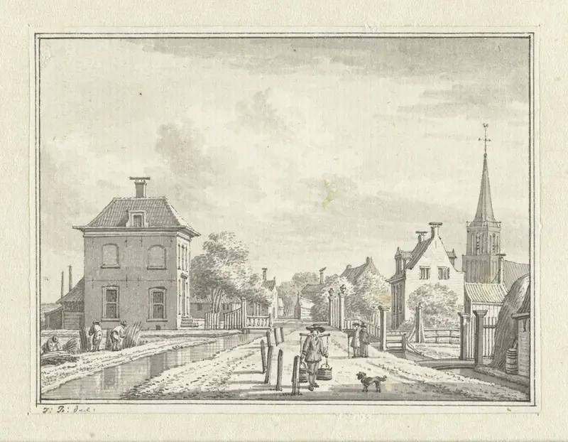 Gezicht te Diemen Wall Art by Jan Bulthuis - High-Resolution Digital Print