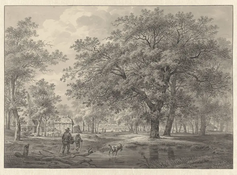 Gezicht te Emmen Wall Art by Gerrit Hendrik Gobell - High-Resolution Digital Print