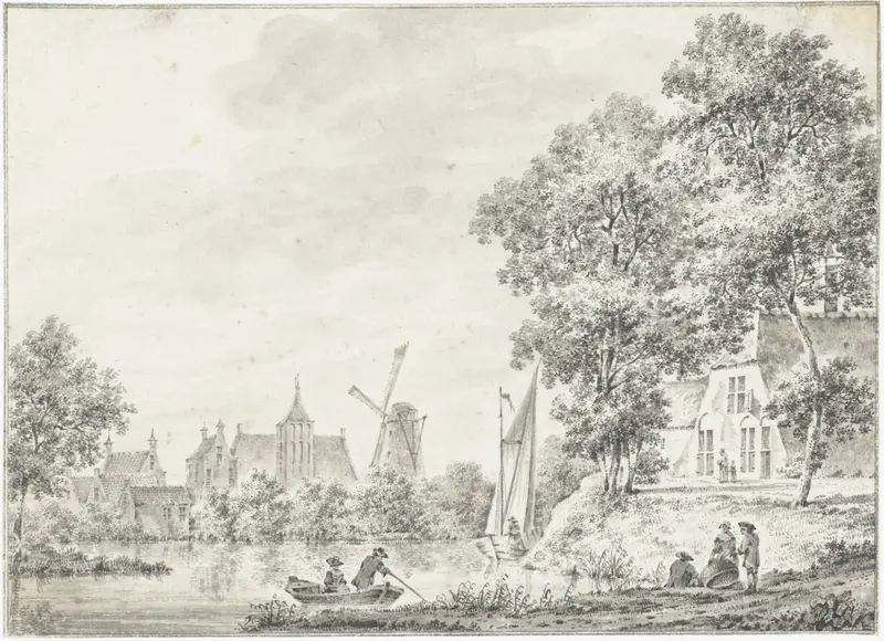 Gezicht te Haastrecht Wall Art by Pieter Jan van Liender - High-Resolution Digital Print
