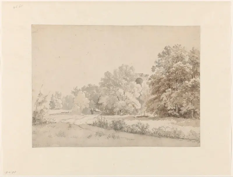 Gezicht te Kleef Wall Art by Barend Cornelis Koekkoek - High-Resolution Digital Print