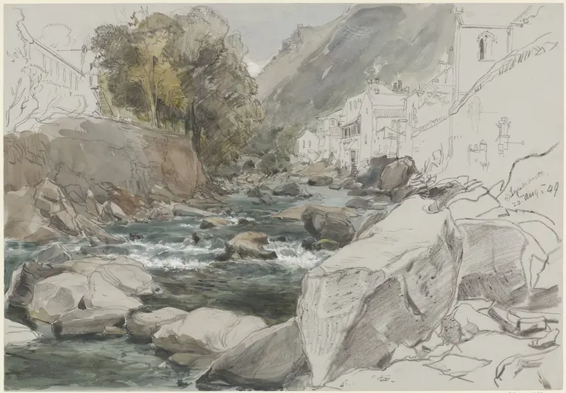 Gezicht te Lynmouth, Devon Wall Art by James Holland - High-Resolution Digital Print