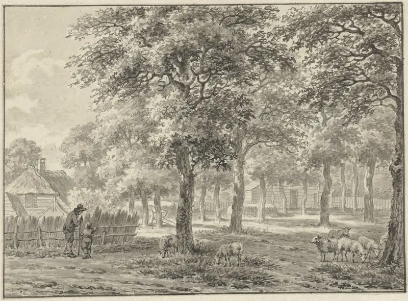 Gezicht te Muiderberg Wall Art by Jan Evert Grave - High-Resolution Digital Print