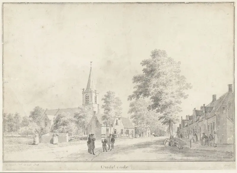 Gezicht te Oudelande Wall Art by Cornelis Pronk - High-Resolution Digital Print