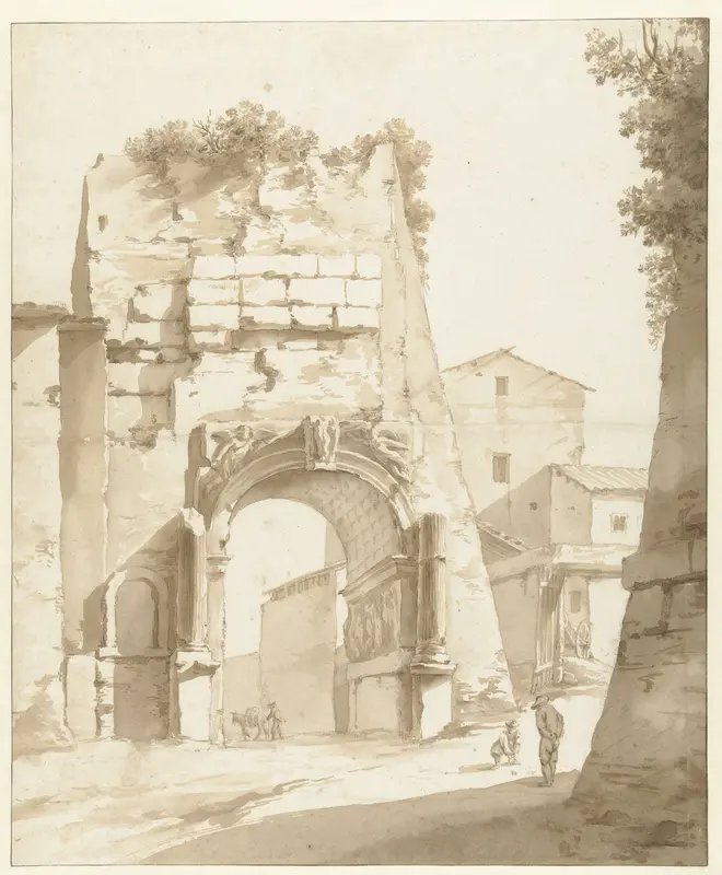 Gezicht te Rome Wall Art by Unknown - High-Resolution Digital Print