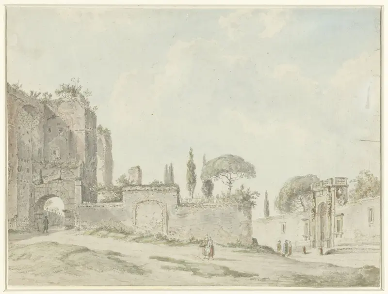 Gezicht te Rome Wall Art by anonymous - High-Resolution Digital Print