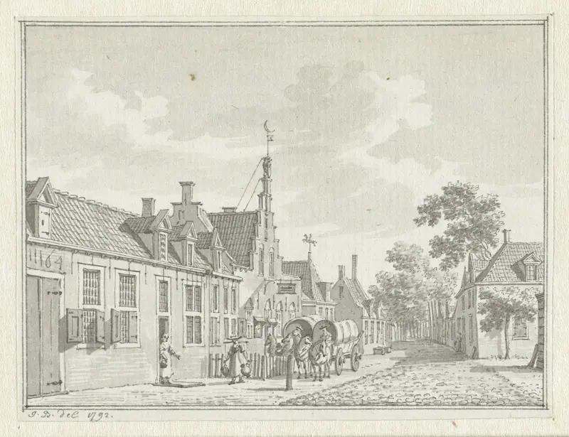 Gezicht te 's-Gravenpolder Wall Art by Jan Bulthuis - High-Resolution Digital Print