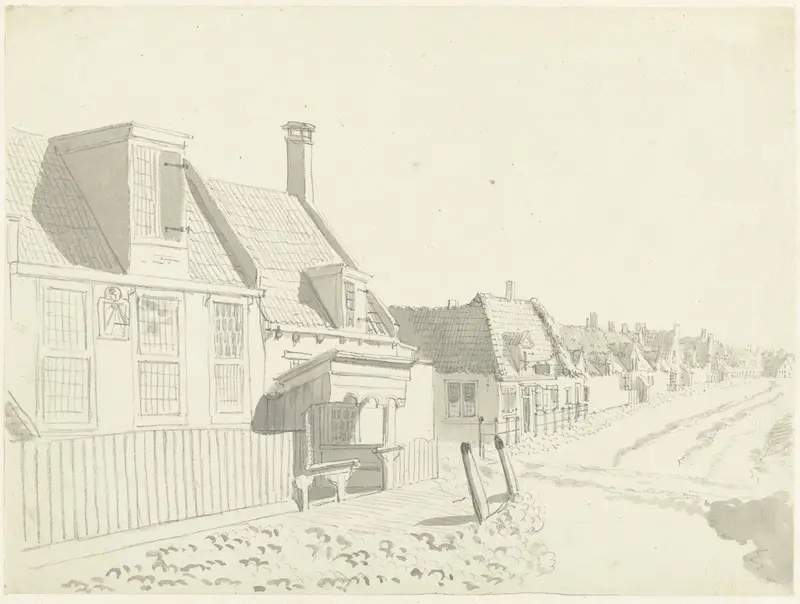 Gezicht te Westkapelle, op Walcheren Wall Art by anonymous - High-Resolution Digital Print