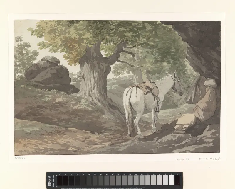 Gezicht vanuit de Grotte delle Capre Wall Art by Louis Ducros - High-Resolution Digital Print