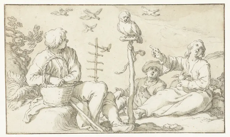 Gezicht Wall Art by Abraham Bloemaert - High-Resolution Digital Print