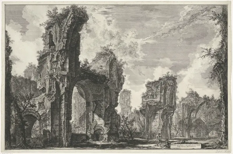 Gezichten op Rome, de Campagna, etc. (122 bladen) Wall Art by Unknown - High-Resolution Digital Print