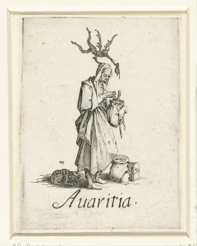Gierigheid Wall Art by Jacques Callot - High-Resolution Digital Print