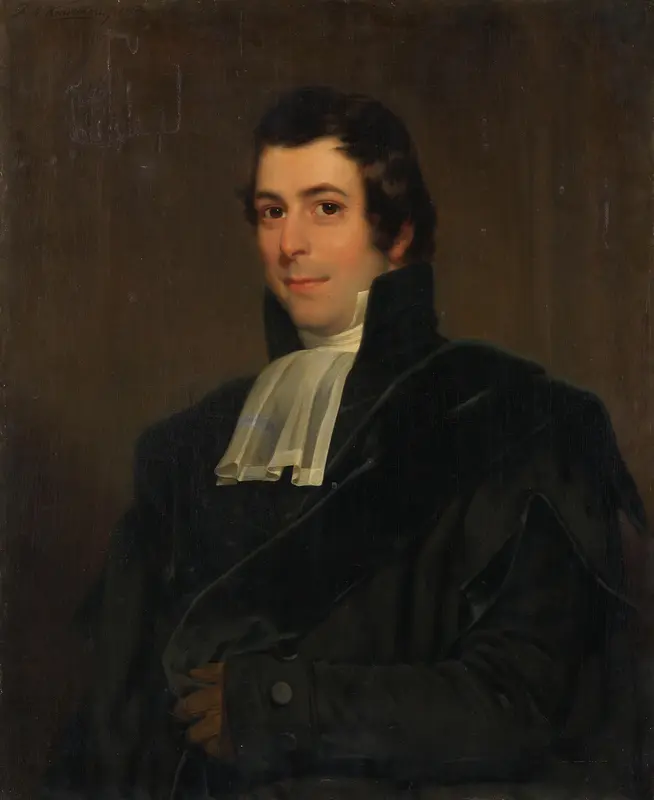 Gijsbertus Johannes Rooyens (1785-1846), Professor of Theology and Church History at the University of Amsterdam Wall Art by Unknown - High-Resolution Digital Print