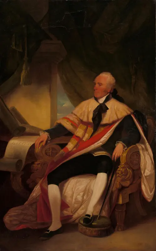 Gilbert Elliot, eerste graaf van Minto (1751-1814). Onderkoning van Brits-Indië en gouverneur-generaal van Nederlands Oost-Indië (1812-14) Wall Art by George Chinnery - High-Resolution Digital Print