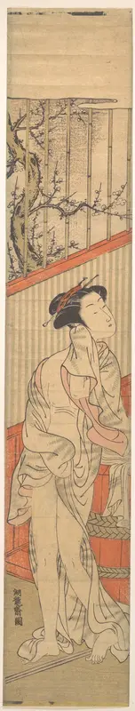 Girl Drying Herself after Her Bath