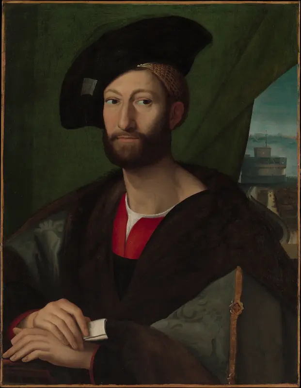 Giuliano de' Medici (1479–1516), Duke of Nemours Wall Art by Raphael - High-Resolution Digital Print