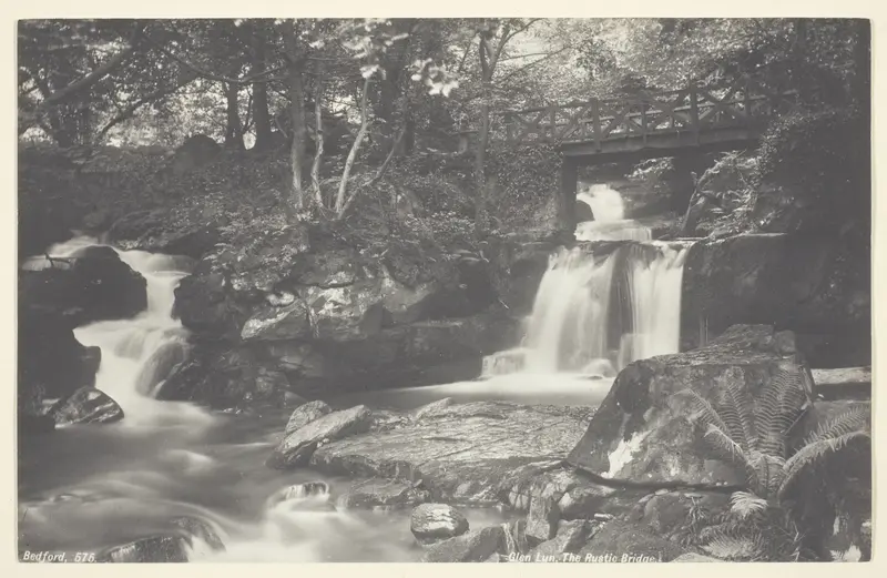Glen Lyn, the Rustic Bridge Wall Art by Francis Bedford - High-Resolution Digital Print
