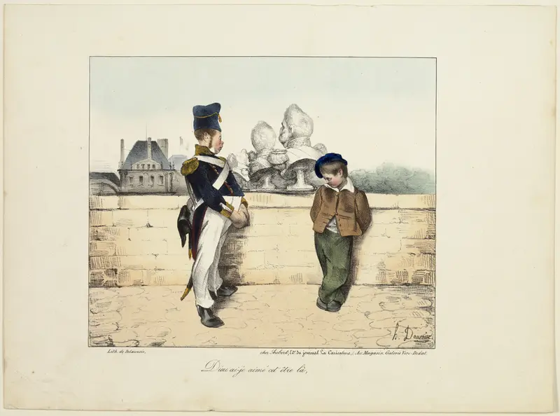 “God! How I loved that fellow there!,” plate 16 from Caricatures Politiques