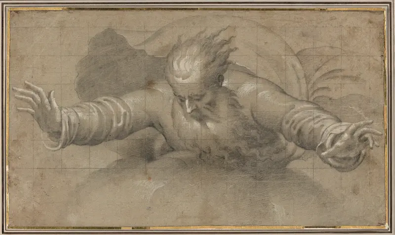 God the Father Wall Art by Bernardino Campi - High-Resolution Digital Print