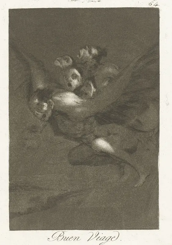 Goede reis Wall Art by Francisco de Goya - High-Resolution Digital Print
