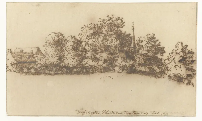Goeferdinge Wall Art by Constantijn Huygens (II) - High-Resolution Digital Print