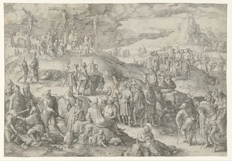 Golgotha Wall Art by Unknown - High-Resolution Digital Print