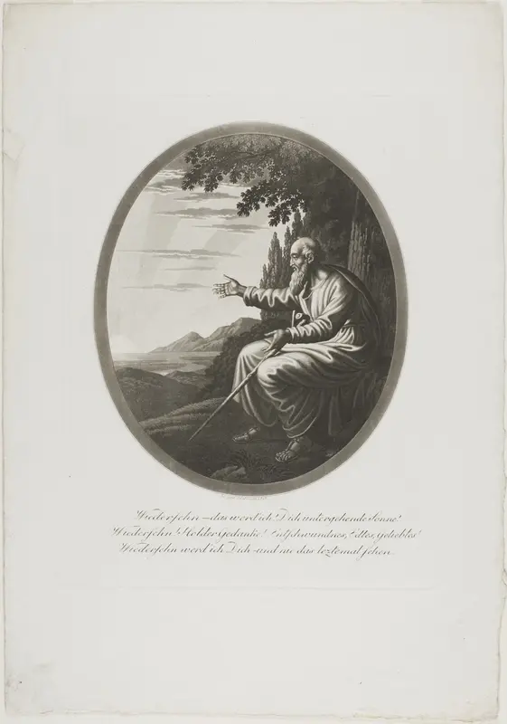 Goodbye Wall Art by Johann Heinrich Lips - High-Resolution Digital Print