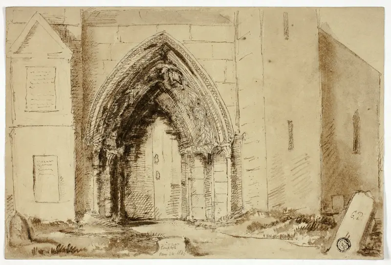 Gothic Church Portal Wall Art by Unknown artist - High-Resolution Digital Print