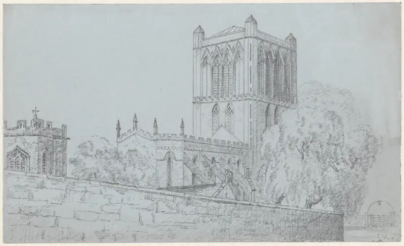 Gothische kerk Wall Art by Everhardus Koster - High-Resolution Digital Print