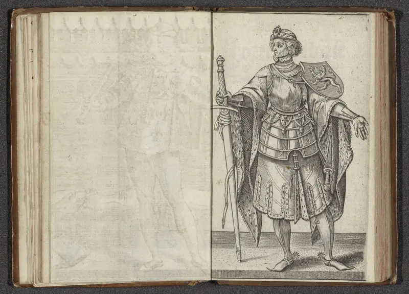 Graaf Dirk I van Holland Wall Art by Hendrick Goltzius - High-Resolution Digital Print