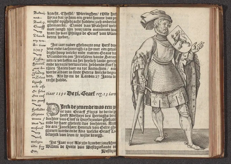 Graaf Dirk VII van Holland Wall Art by Harmen Jansz Muller - High-Resolution Digital Print