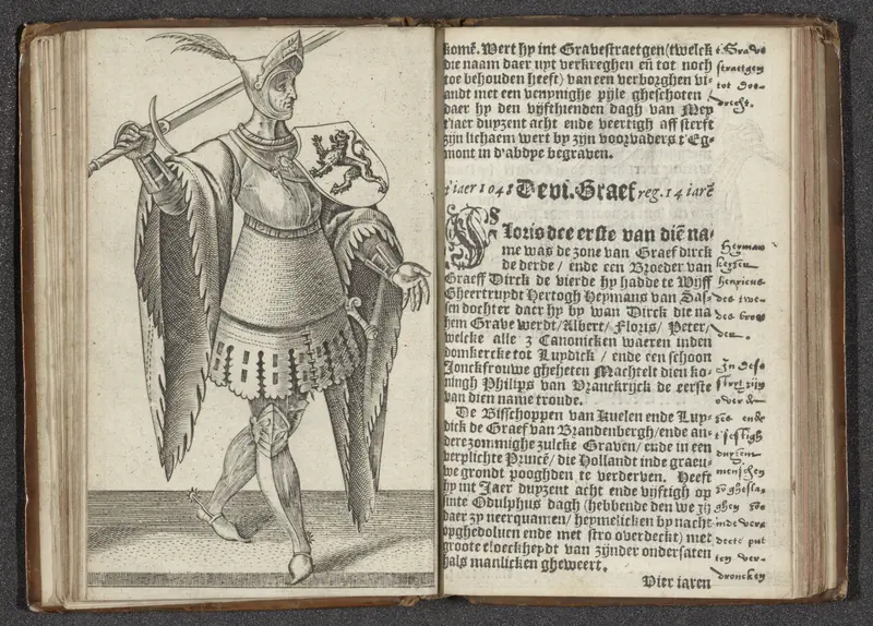 Graaf Floris I van Holland Wall Art by Hendrick Goltzius - High-Resolution Digital Print