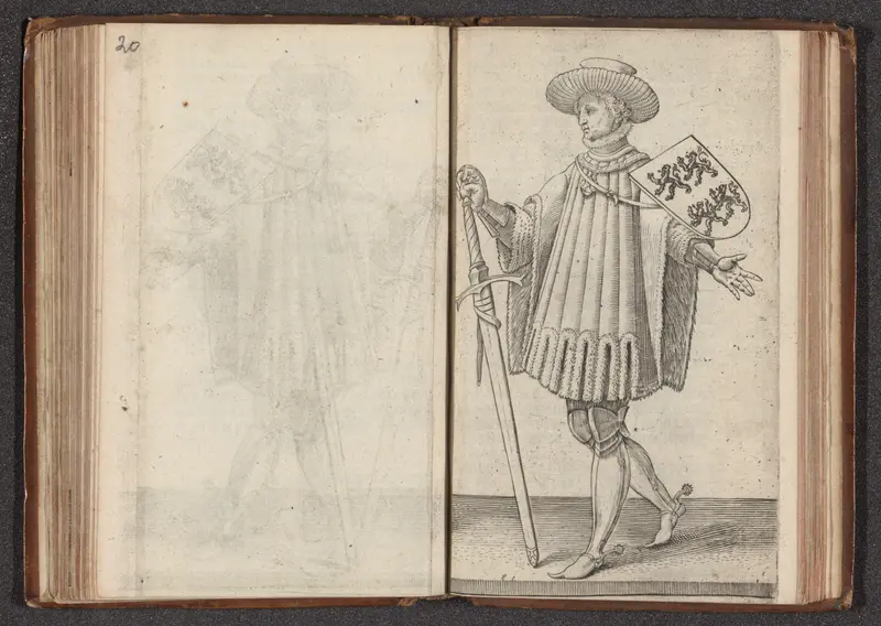 Graaf Jan II van Holland Wall Art by Hendrick Goltzius - High-Resolution Digital Print