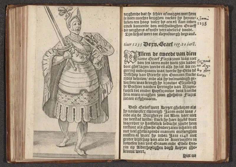 Graaf Willem II van Holland Wall Art by Harmen Jansz Muller - High-Resolution Digital Print