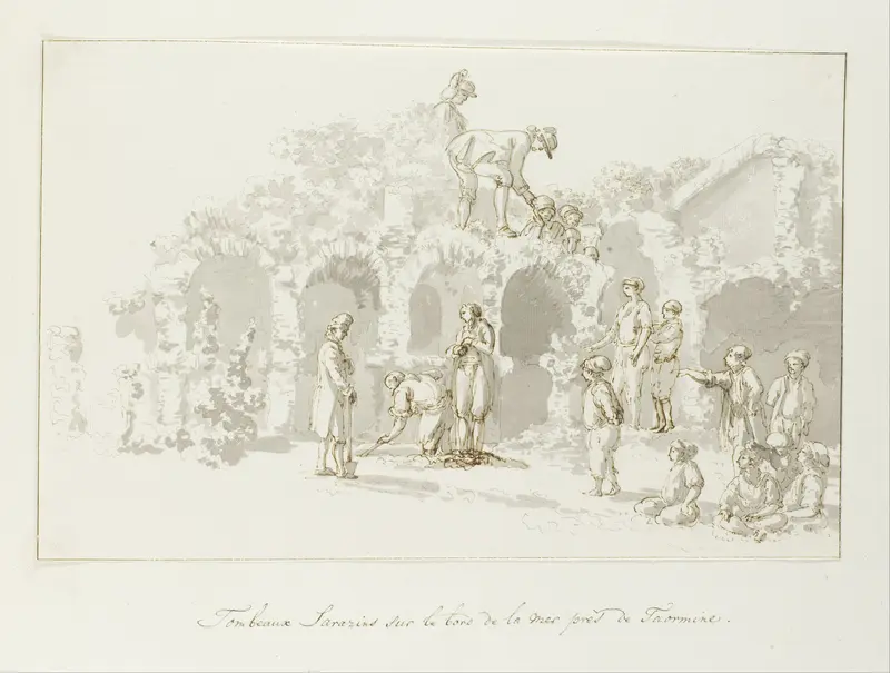 Graf van Sarazins aan de kust bij Toarmine Wall Art by Louis Ducros - High-Resolution Digital Print