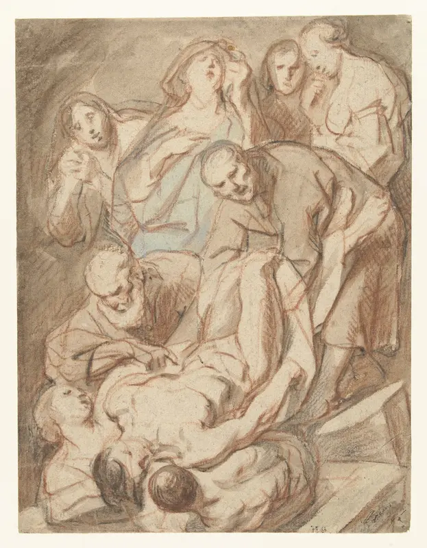 Graflegging Wall Art by Jacques Jordaens - High-Resolution Digital Print