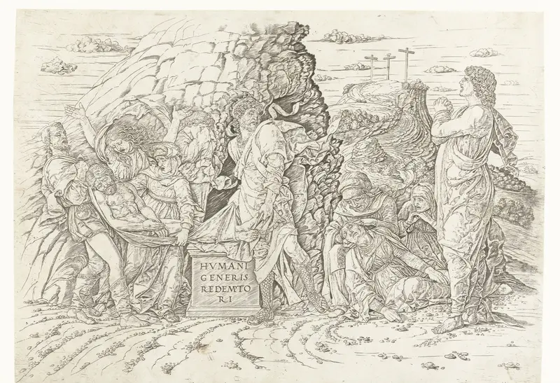 Graflegging van Christus Wall Art by Andrea Mantegna - High-Resolution Digital Print