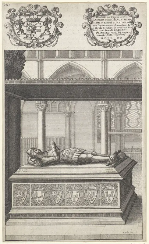 Grafmonument van Eduard van Woodstock, prins van Wales Wall Art by Unknown - High-Resolution Digital Print