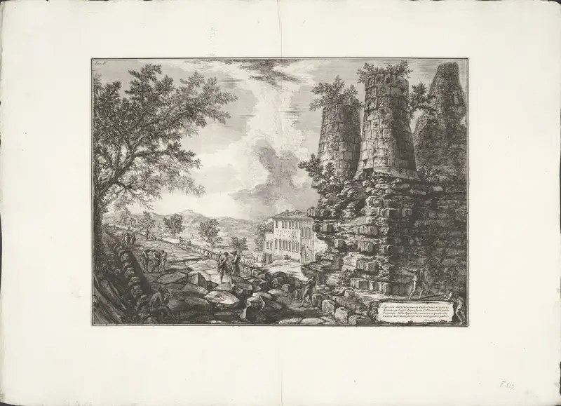 Graftombe aan de Via Appia Antica bij Albano Wall Art by Unknown - High-Resolution Digital Print