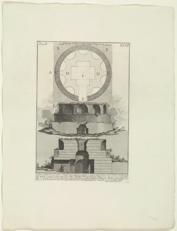 Graftombe van de Scipio familie Wall Art by Unknown - High-Resolution Digital Print