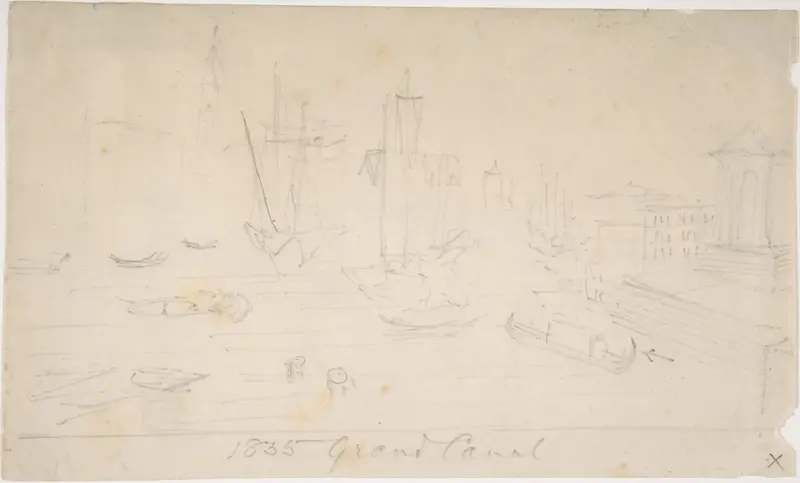 Grand Canal, Venice Wall Art by Anonymous, 19th century - High-Resolution Digital Print