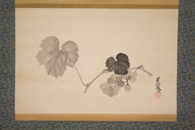 Grapevine Wall Art by Matsumura Goshun - High-Resolution Digital Print